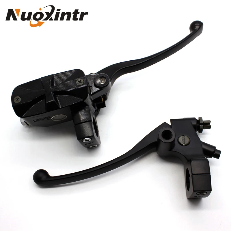 Nuoxintr Universal 7/8" 22mm Motorcycle Brake Master Cylinder Clutch Levers 14mm Piston For Yamaha Honda Suzuki Kawasaki Ducati
Nuoxintr Universal 7/8" 22mm Motorcycle Brake Master Cylinder Clutch Levers 14mm Piston For Yamaha Honda Suzuki Kawasaki Ducati