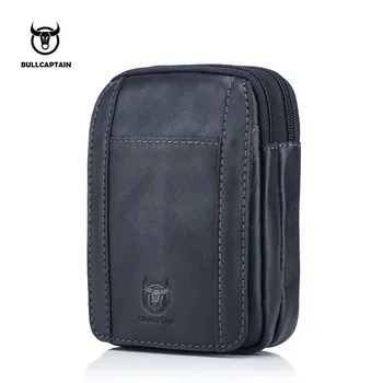 BULLCAPTAIN Men Fanny Packs Genuine Leather Waist Bags Vintage Travel Cell Phone Bag Causal Small Waist Packs Fanny Bags NCZ048 
BULLCAPTAIN Men Fanny Packs Genuine Leather Waist Bags Vintage Travel Cell Phone Bag Causal Small Waist Packs Fanny Bags NCZ048