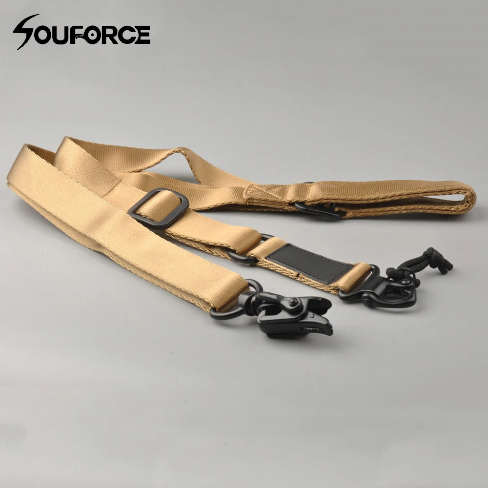 Tactical 2 Point Multi-Mission Rifle Sling Adjustable Hunting Protective Safety Nylon Gun Strap
Tactical 2 Point Multi-Mission Rifle Sling Adjustable Hunting Protective Safety Nylon Gun Strap