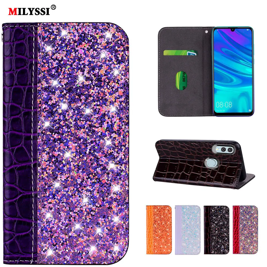 P Smart 2019 Glittering PU Leather Flip Wallet Case for Huawei P Smart 2019 Phone Cover for Huawei Honor 10 Lite Case
P Smart 2019 Glittering PU Leather Flip Wallet Case for Huawei P Smart 2019 Phone Cover for Huawei Honor 10 Lite Case