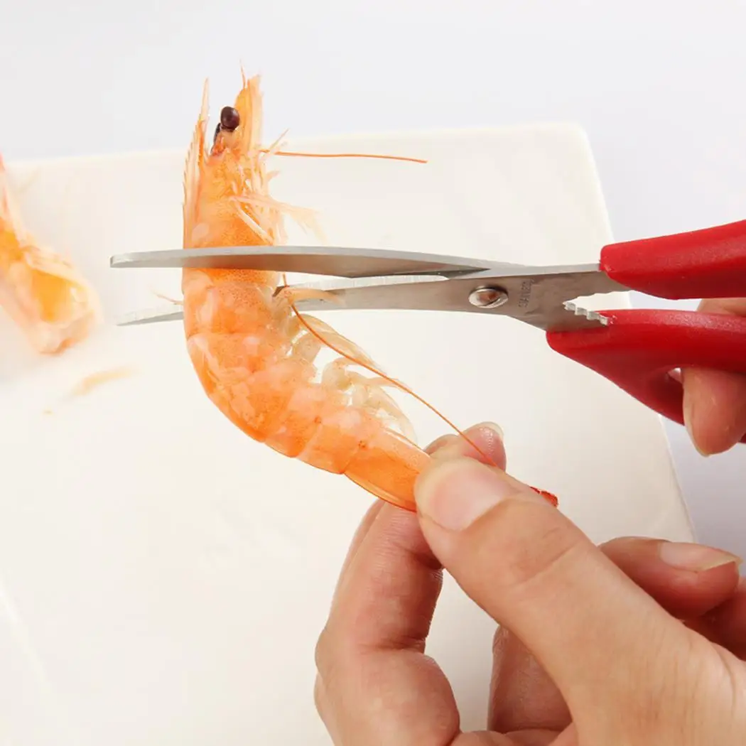 Lobster Shrimp Crab Seafood Scissor Shears Snip Gadget Crack Shells Red Kitchen 10cm/ 3.9 inch Tool
Lobster Shrimp Crab Seafood Scissor Shears Snip Gadget Crack Shells Red Kitchen 10cm/ 3.9 inch Tool