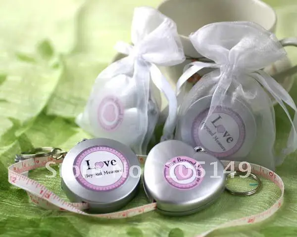 (100 pieces/lot) Cheapest wedding favors of Love Beyond Measure Measuring Tape Key chain Love heart wedding souvenirs Party gift
(100 pieces/lot) Cheapest wedding favors of Love Beyond Measure Measuring Tape Key chain Love heart wedding souvenirs Party gift