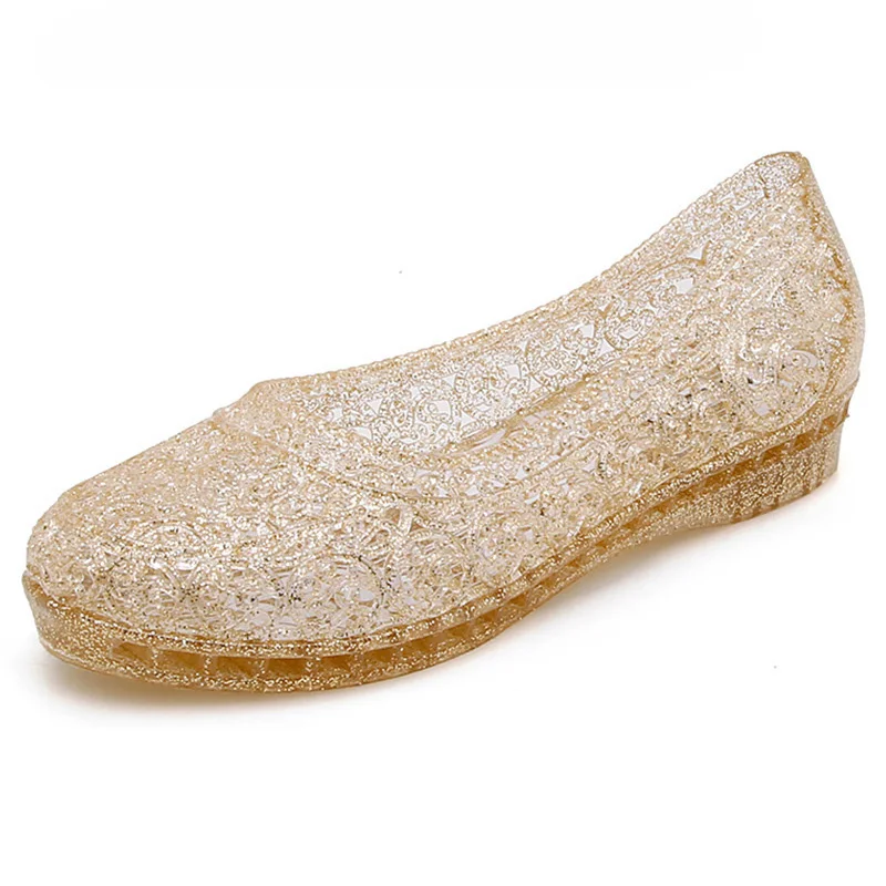 New Fashion Woman Summer Nest Sandals Flat with Shiny Crystal Shoes Jelly Shoes Hollow Glitter Flat Hole Shoes Beach Shoes
New Fashion Woman Summer Nest Sandals Flat with Shiny Crystal Shoes Jelly Shoes Hollow Glitter Flat Hole Shoes Beach Shoes