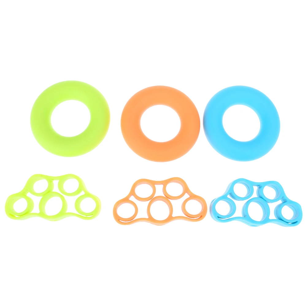6pcs Sport Fitness Hand Grippers Muscle Power Training Silicone Heavy Grip Exerciser Expander Strength Finger Ring 3 Colors
6pcs Sport Fitness Hand Grippers Muscle Power Training Silicone Heavy Grip Exerciser Expander Strength Finger Ring 3 Colors