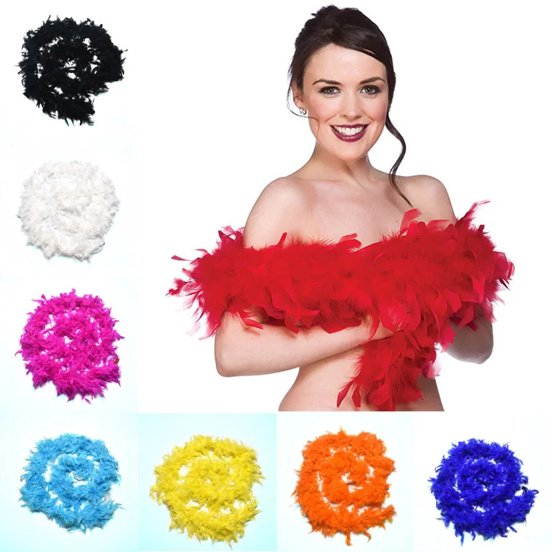 2yard fluffy natural Turkey Feather boa Party costume decoration Colored chicken Feathers for crafts Wedding festival plumes
2yard fluffy natural Turkey Feather boa Party costume decoration Colored chicken Feathers for crafts Wedding festival plumes