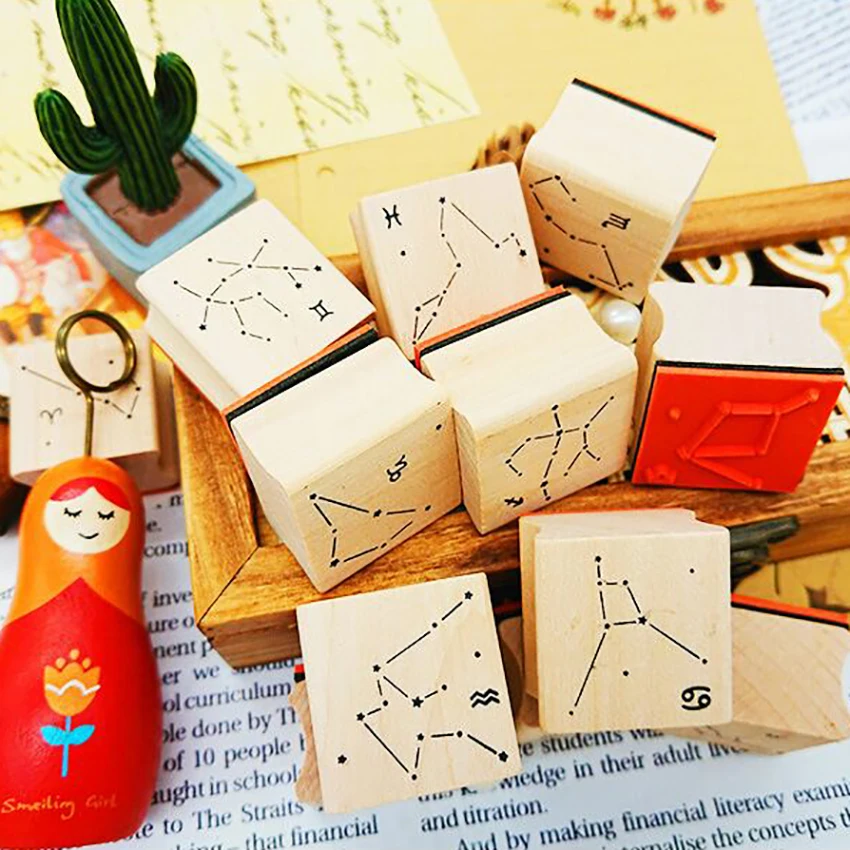 Vintage Cosmic stars constellation wood stamp DIY wooden stamps for scrapbooking stationery stamps Card Making scrapbooking Gift
Vintage Cosmic stars constellation wood stamp DIY wooden stamps for scrapbooking stationery stamps Card Making scrapbooking Gift