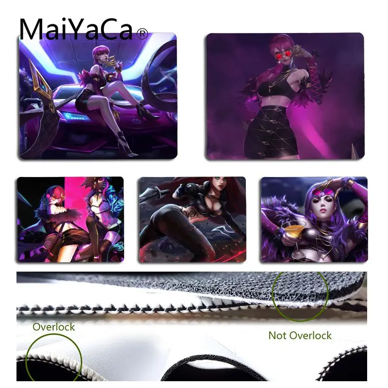 MaiYaCa Beautiful Anime league of legends evelynn gamer play mats Mousepad Size for 18x22cm 25x29cm Small Mousepad
MaiYaCa Beautiful Anime league of legends evelynn gamer play mats Mousepad Size for 18x22cm 25x29cm Small Mousepad