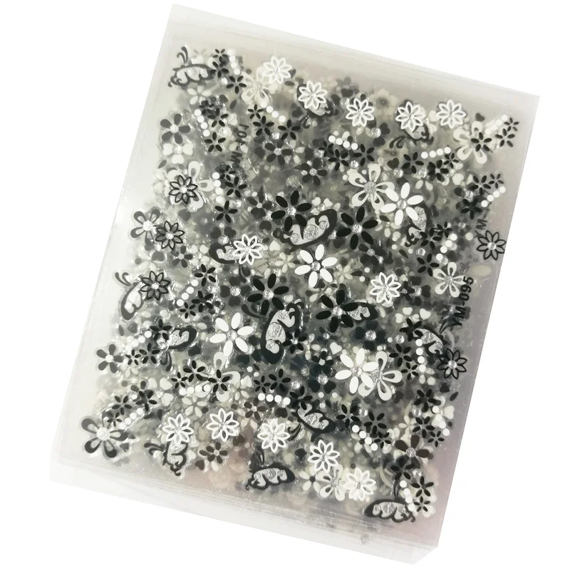 30 PCS/Lot DIY Charm Design White/Black Flowers 3D Nail Stickers Decals Nail Art Decorations Adhesive-self Sticker (5.5*6.5cm)
30 PCS/Lot DIY Charm Design White/Black Flowers 3D Nail Stickers Decals Nail Art Decorations Adhesive-self Sticker (5.5*6.5cm)