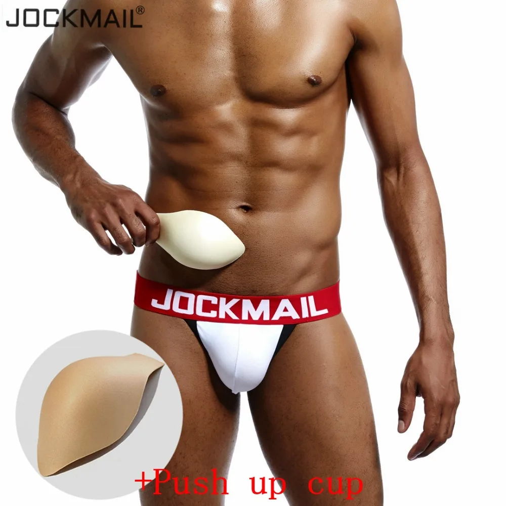 Мужское нижнее белье JOCKMAIL сексуальное с пуш апом усиление выпуклости пениса