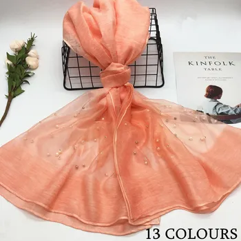 New design soft fashion pearl solid color shawl viscose cotton Muslim hijab woman scarves pashmina bandana silk scarf 10pcs/lot
New design soft fashion pearl solid color shawl viscose cotton Muslim hijab woman scarves pashmina bandana silk scarf 10pcs/lot
