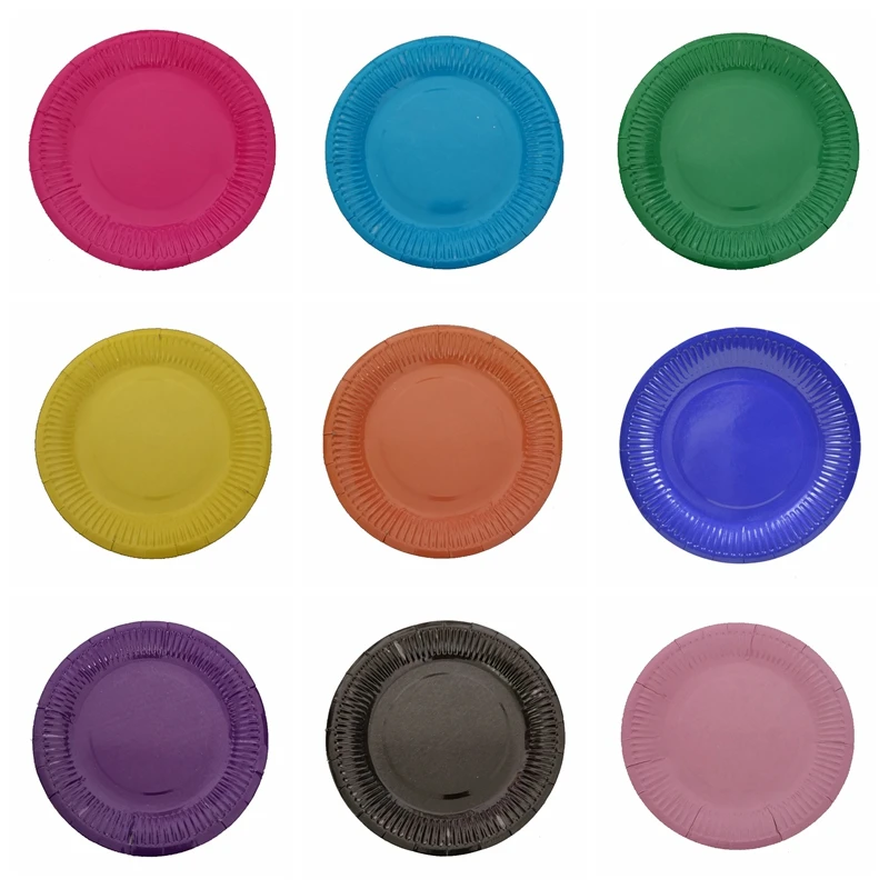 10PC Disposable Paper Plates Solid Color Birthday Party Disposable Plate Fruit Plate Cake Tray Tableware Birthday Party Supplies
10PC Disposable Paper Plates Solid Color Birthday Party Disposable Plate Fruit Plate Cake Tray Tableware Birthday Party Supplies