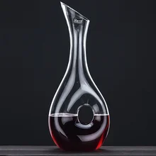 Decantador de vino de calidad diseño estilo Caracol jarra para vino rojo 400ML y 1000ML decantador de vidrio sin plomo aireador de vino Superior(China)