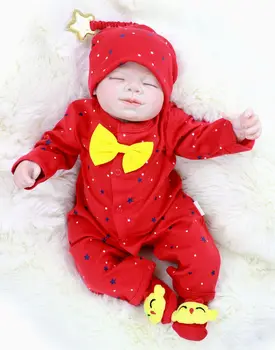 22 Inch Reborn Babies silicone popular high quality vinyl Newborn sleeping quiet Dolls for sale children play house toy
22 Inch Reborn Babies silicone popular high quality vinyl Newborn sleeping quiet Dolls for sale children play house toy