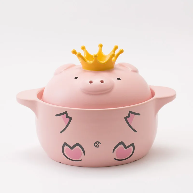 2.5L Creative Cartoon Ceramic High temperature slow cooker Casserole 3-4 people use energy saving 277x208x190mm
2.5L Creative Cartoon Ceramic High temperature slow cooker Casserole 3-4 people use energy saving 277x208x190mm