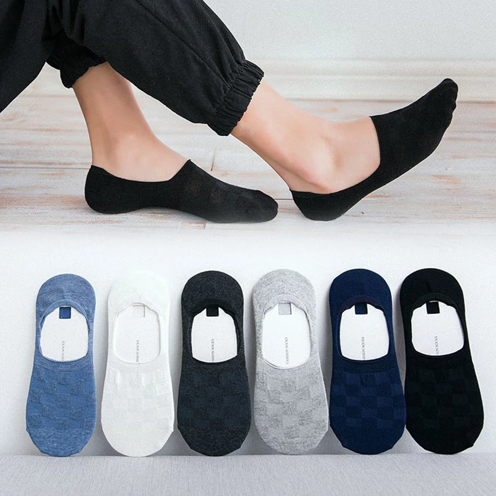 Fashion Happy Men Boat Socks Summer Autumn Non-slip Silicone Invisible Cotton Socks Male Ankle Sock
Fashion Happy Men Boat Socks Summer Autumn Non-slip Silicone Invisible Cotton Socks Male Ankle Sock
