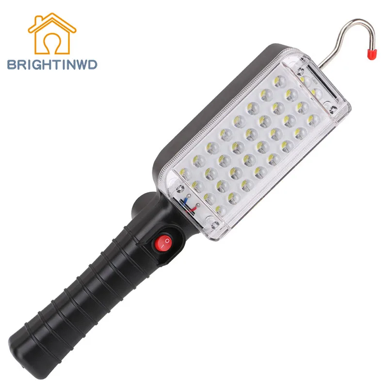 BRIGHTINWDD Handheld Glare Work Light With Strong Tape Hook Home Tool LED Iron Car Inspection Light Foco Led 220v Ac Counter
BRIGHTINWDD Handheld Glare Work Light With Strong Tape Hook Home Tool LED Iron Car Inspection Light Foco Led 220v Ac Counter