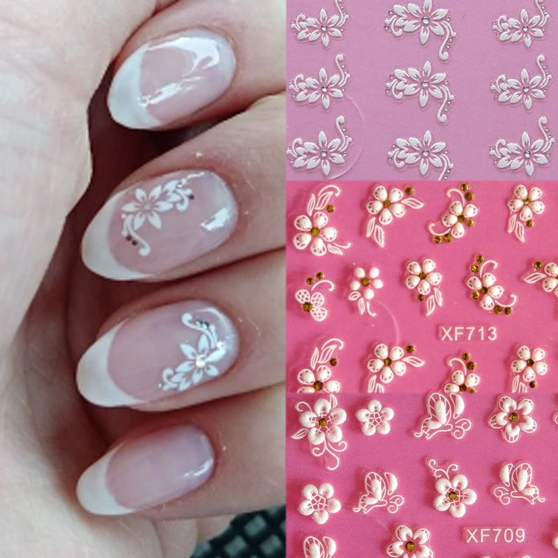 4sheets 3D DIY Acrylic Flower Nails Art Sticker decals manicure tools Nail Wraps Decals Adhesive Sticker
4sheets 3D DIY Acrylic Flower Nails Art Sticker decals manicure tools Nail Wraps Decals Adhesive Sticker