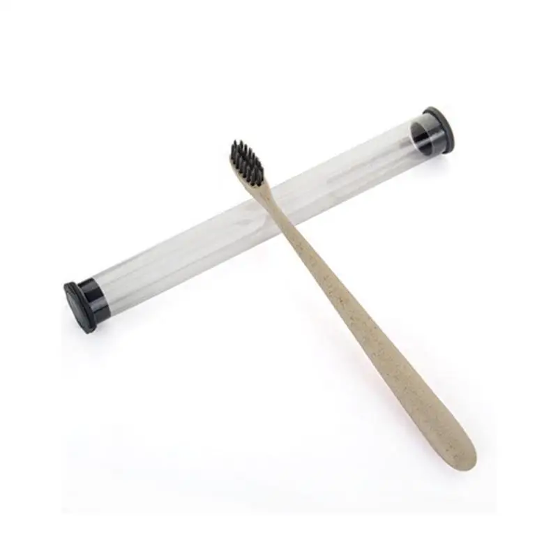 2 PCS The Portable Travel Toothbrush Wheat Soft Bamboo Charcoal Toothbrush Tongue Cleaner For Kids And Adults
2 PCS The Portable Travel Toothbrush Wheat Soft Bamboo Charcoal Toothbrush Tongue Cleaner For Kids And Adults