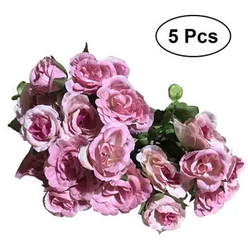 5 Branches Sunflower Rose Artificial Flower Living Room Simulation Table Decoration Flower Garden Pastoral Country Style
5 Branches Sunflower Rose Artificial Flower Living Room Simulation Table Decoration Flower Garden Pastoral Country Style