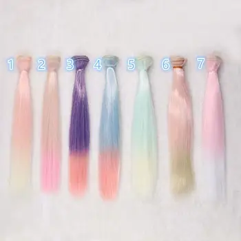 25cm hairpieces BJD doll wig hairs for dolls straight hair gradient color for Ye Luoli Chole doll Wigs handmade Fapai wigs
25cm hairpieces BJD doll wig hairs for dolls straight hair gradient color for Ye Luoli Chole doll Wigs handmade Fapai wigs