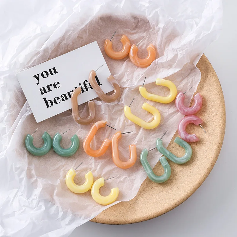 2019 New Cold Style Color Acrylic Earrings Japan Korea Cute Simple Geometric Stud Earrings for Girl Women Jewelry Accessories
2019 New Cold Style Color Acrylic Earrings Japan Korea Cute Simple Geometric Stud Earrings for Girl Women Jewelry Accessories