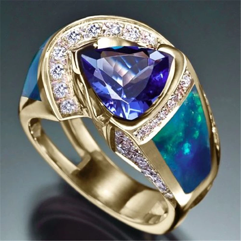 2019 New Design Fashion Jewelry Women Ring Inlaid Blue Cubic Zircon Triangle Crystal Stone Midi Rings Bague Z4P039
2019 New Design Fashion Jewelry Women Ring Inlaid Blue Cubic Zircon Triangle Crystal Stone Midi Rings Bague Z4P039