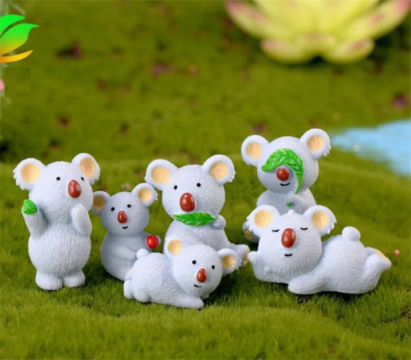 6pcs/Set Mini Leisure Koala Garden Ornament Miniature Figurine Plant Pot Fairy Cute Home Decoration Tool Resin DIY Craft
6pcs/Set Mini Leisure Koala Garden Ornament Miniature Figurine Plant Pot Fairy Cute Home Decoration Tool Resin DIY Craft