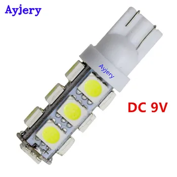 AYJERY 9V !! 100pcs T10 5050 13 SMD 194 168 W5W LED Light Bulb DC 9V White Reading Lamps Clearance Light Indicator LED Lights
AYJERY 9V !! 100pcs T10 5050 13 SMD 194 168 W5W LED Light Bulb DC 9V White Reading Lamps Clearance Light Indicator LED Lights