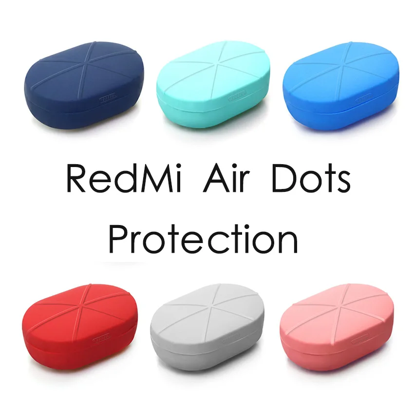 Cover For RedMi AirDots Protection Silicone Case Wireless Bluetooth Earphone TWS Charging Box Soft TPU Air Dots Protective Shell
Cover For RedMi AirDots Protection Silicone Case Wireless Bluetooth Earphone TWS Charging Box Soft TPU Air Dots Protective Shell
