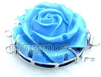 SALE Big 30mm blue synthesize Coral Flower shape Three strands Clasp-gp68 Wholesale/retail Free shipping
SALE Big 30mm blue synthesize Coral Flower shape Three strands Clasp-gp68 Wholesale/retail Free shipping