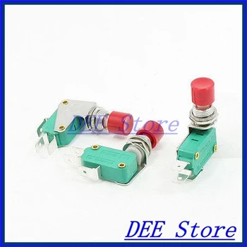 micro contact switch SPDT 3-Terminal Red Button Actuator Momentary Mini Limit Microswitch
micro contact switch SPDT 3-Terminal Red Button Actuator Momentary Mini Limit Microswitch