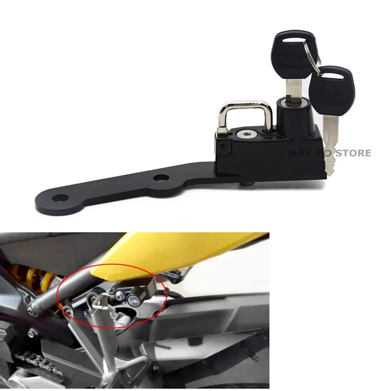 Black Helmet Lock & Keys Parts for Yamaha MT-09 MT09 FZ-09 FZ09 13-17/XSR900 15-16 FS
Black Helmet Lock & Keys Parts for Yamaha MT-09 MT09 FZ-09 FZ09 13-17/XSR900 15-16 FS