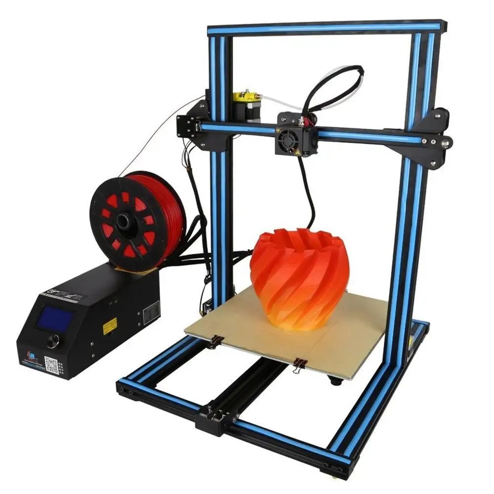 CR-10S High Precision DIY 3D Printer Kit 300*300*400mm Printing Size With Dual Z-Rod Lead Motor Filament Detector
CR-10S High Precision DIY 3D Printer Kit 300*300*400mm Printing Size With Dual Z-Rod Lead Motor Filament Detector