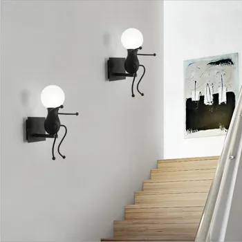 Vintage wall light Industrial Robot Wall Lights Sconce Lamp Light Fittings For Kid's room creative wall lamp wandlamp
Vintage wall light Industrial Robot Wall Lights Sconce Lamp Light Fittings For Kid's room creative wall lamp wandlamp