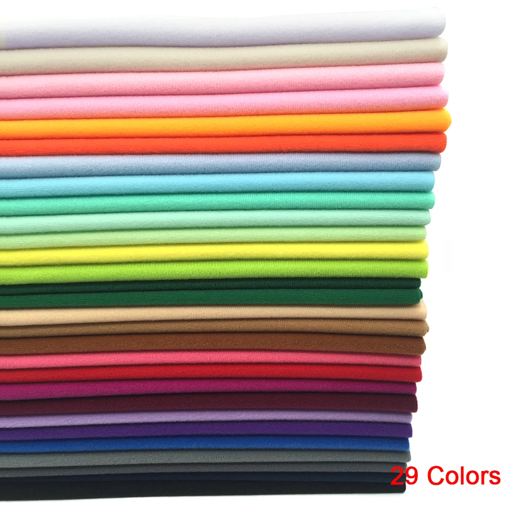 ZYFMETEX 45x45 см куклы ручной работы окрашенные ткани самые дешевые 29 цветов домашний