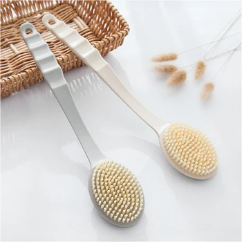Creative Long Plastic Shower Brush Multi-Function Home Bathroom Bath Back Body Soft Hair Rub Back Massage Bath Cleaning Brush
Creative Long Plastic Shower Brush Multi-Function Home Bathroom Bath Back Body Soft Hair Rub Back Massage Bath Cleaning Brush
