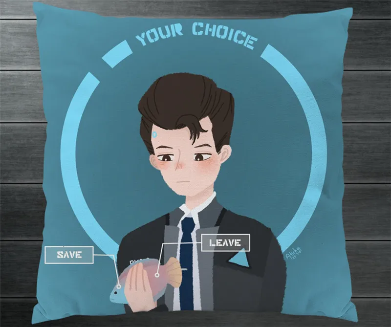 Game Detroit:Become Human Connor RK800 Fanart Two Side Pillowcase Hugging Pillow Cushion Case Cover Collection Cosplay Gift P10
Game Detroit:Become Human Connor RK800 Fanart Two Side Pillowcase Hugging Pillow Cushion Case Cover Collection Cosplay Gift P10
