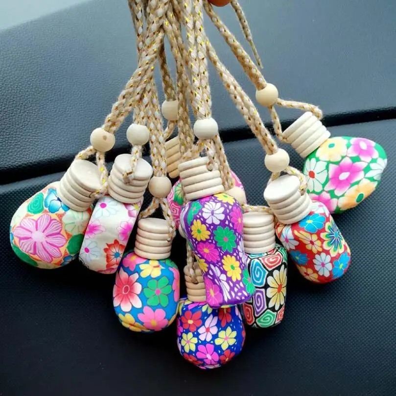 Mini Car Air Freshener Essential Oil Car Perfume Bottle Pendant Round Art Accessories LX4230
Mini Car Air Freshener Essential Oil Car Perfume Bottle Pendant Round Art Accessories LX4230