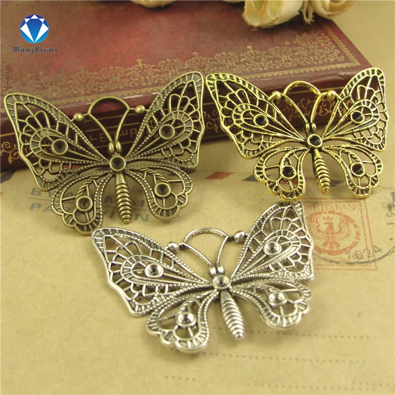 MINGXUAN 10pcs 48x37mm Antique Bronze Butterfly Charm Pendant for Diy Necklace Jewelry Making Handmade Craft C929
MINGXUAN 10pcs 48x37mm Antique Bronze Butterfly Charm Pendant for Diy Necklace Jewelry Making Handmade Craft C929