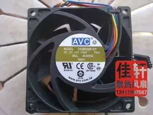 Good Quality AVC 8CM12V Cooling fan 12V 0.85A DA08038B12H 4Line with the terminal Quality Assurance Cooling fan
Good Quality AVC 8CM12V Cooling fan 12V 0.85A DA08038B12H 4Line with the terminal Quality Assurance Cooling fan