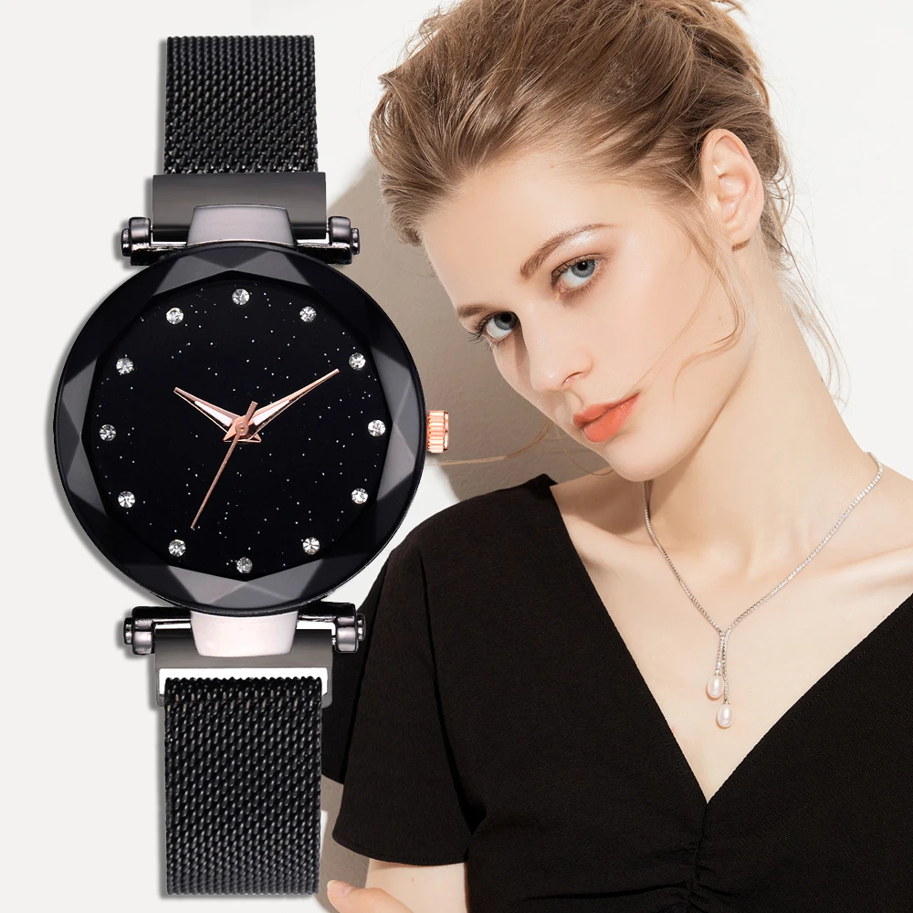 Luxury Women Watches Ladies Magnetic Starry Sky Clock Fashion Diamond Female Quartz Wristwatches relogio feminino zegarek damski
Luxury Women Watches Ladies Magnetic Starry Sky Clock Fashion Diamond Female Quartz Wristwatches relogio feminino zegarek damski