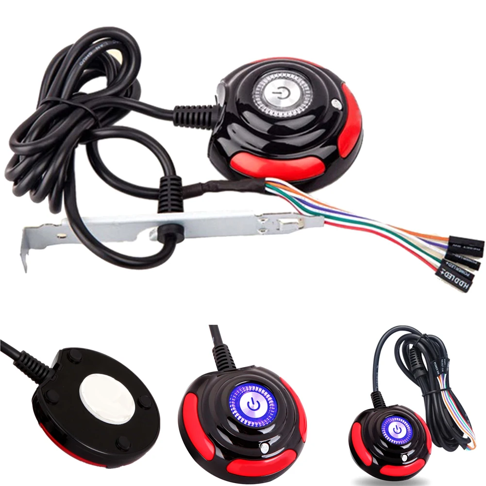 1.6m PC Desktop Button Switch Power Switch Button Case Power Supply on / off Reset HDD Push Computer Internet Cables Accessories
1.6m PC Desktop Button Switch Power Switch Button Case Power Supply on / off Reset HDD Push Computer Internet Cables Accessories