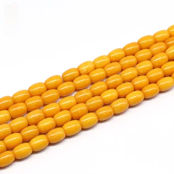 Natural Yellow Jada Barrel Beads Loose Beads For DIY Bracelet Necklace Jewelry Making 15" Wholesale TR270
Natural Yellow Jada Barrel Beads Loose Beads For DIY Bracelet Necklace Jewelry Making 15" Wholesale TR270