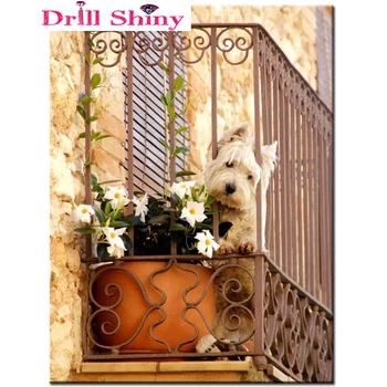 DIY diamond embroidery dog on the balcony 5D Diamond painting Cross Stitch full square Rhinestone mosaic decoration
DIY diamond embroidery dog on the balcony 5D Diamond painting Cross Stitch full square Rhinestone mosaic decoration