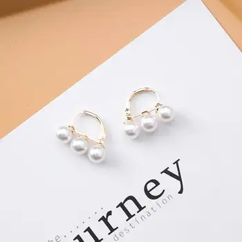 MENGJIQIAO 2018 New French Style Simpe Simulated Pearl Beads Ear Cuff Earrings For Women Bijoux Fashion Jewelry Elegant Brincos
MENGJIQIAO 2018 New French Style Simpe Simulated Pearl Beads Ear Cuff Earrings For Women Bijoux Fashion Jewelry Elegant Brincos
