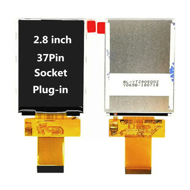1pcs 2.8 inch LCD screen display panel ILI9341 Standard interface 37Pin spacing Socket 0.5 MM with touch
1pcs 2.8 inch LCD screen display panel ILI9341 Standard interface 37Pin spacing Socket 0.5 MM with touch