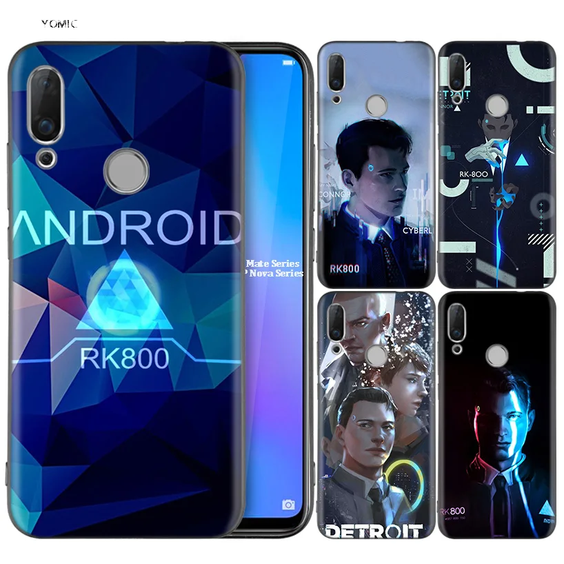 Silicone Coque Case for Huawei P30 P20 P10 P9 Mate 20 10 Lite Pro Nova 3i 4e 3E P Smart 2019 2018 Plus Detroit Become Human DBH
Silicone Coque Case for Huawei P30 P20 P10 P9 Mate 20 10 Lite Pro Nova 3i 4e 3E P Smart 2019 2018 Plus Detroit Become Human DBH