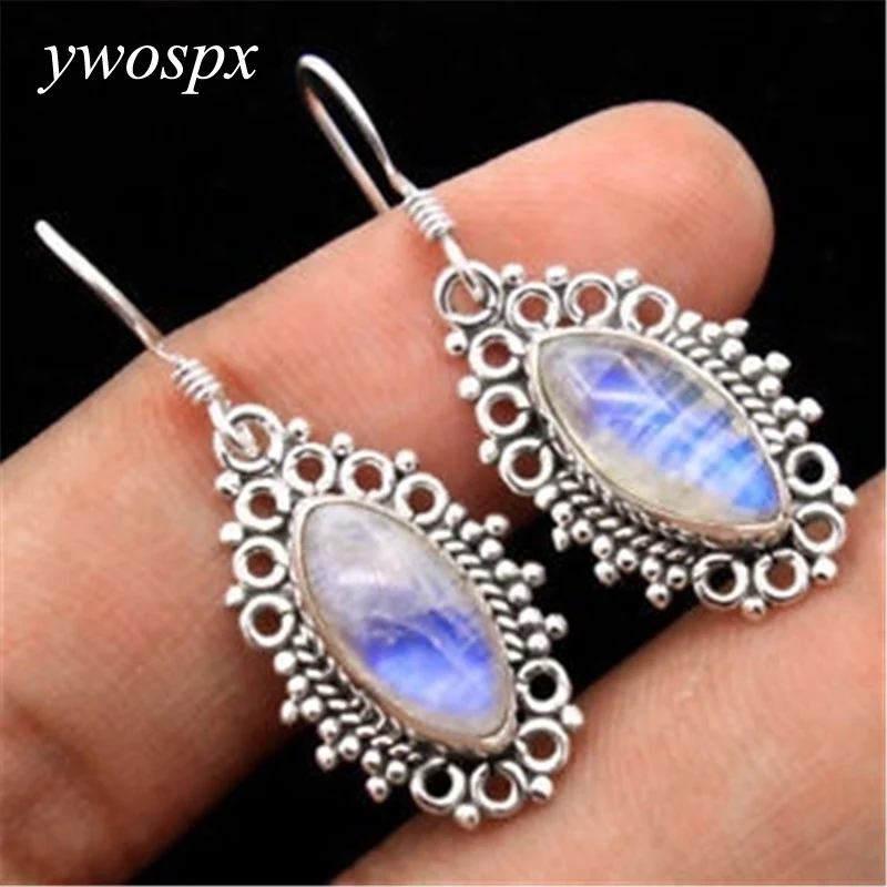 YWOSPX Bohemian Pendientes Silver Color Dangle Earrings for Women Jewelry Wedding Brincos Engagement Statement Vintage Earings
YWOSPX Bohemian Pendientes Silver Color Dangle Earrings for Women Jewelry Wedding Brincos Engagement Statement Vintage Earings