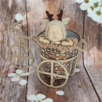 Vintage Newborn Bike Photography Props Classical Iron Bed Baby Photography Bicycle Newborn Barrel Bucket Baby Nest Photo Props
Vintage Newborn Bike Photography Props Classical Iron Bed Baby Photography Bicycle Newborn Barrel Bucket Baby Nest Photo Props