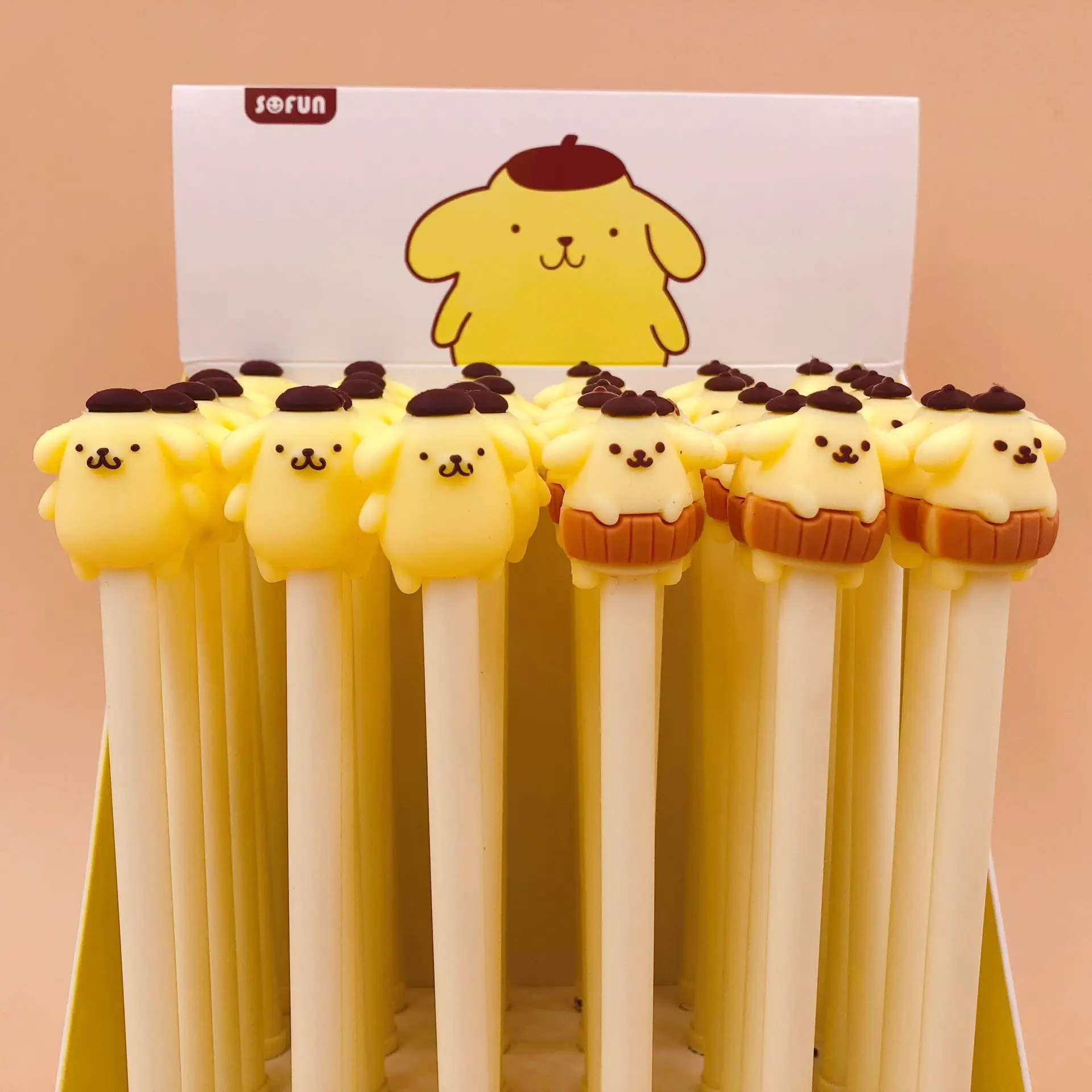36pcs/lot creative cartoon pudding dog Silicone Gel Pen sign pen Roller ball pens office school supplies promotion party gift
36pcs/lot creative cartoon pudding dog Silicone Gel Pen sign pen Roller ball pens office school supplies promotion party gift